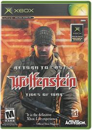 Box cover for Return To Castle Wolfenstein - Tides Of War on the Microsoft Xbox.