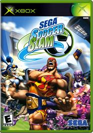 Box cover for Sega Soccer Slam on the Microsoft Xbox.