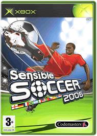 Box cover for Sensible Soccer 2006 on the Microsoft Xbox.