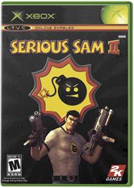 Box cover for Serious Sam 2 on the Microsoft Xbox.