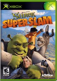 Box cover for Shrek - Superslam on the Microsoft Xbox.