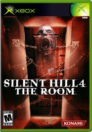 Box cover for Silent Hill 4: The Room on the Microsoft Xbox.