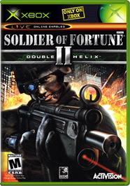Box cover for Soldier of Fortune II: Double Helix on the Microsoft Xbox.