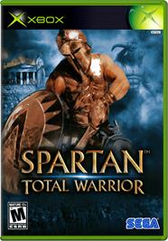 Box cover for Spartan: Total Warrior on the Microsoft Xbox.