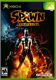 Box cover for Spawn Armageddon on the Microsoft Xbox.