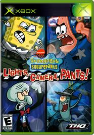 Box cover for Spongebob Squarepants - Lights, Camera, Pants! on the Microsoft Xbox.