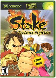Box cover for Stake: Fortune Fighters on the Microsoft Xbox.