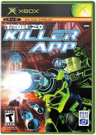 Box cover for Tron 2.0 - Killer App on the Microsoft Xbox.