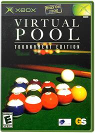 Box cover for Virtual Pool - Tournament Edition on the Microsoft Xbox.