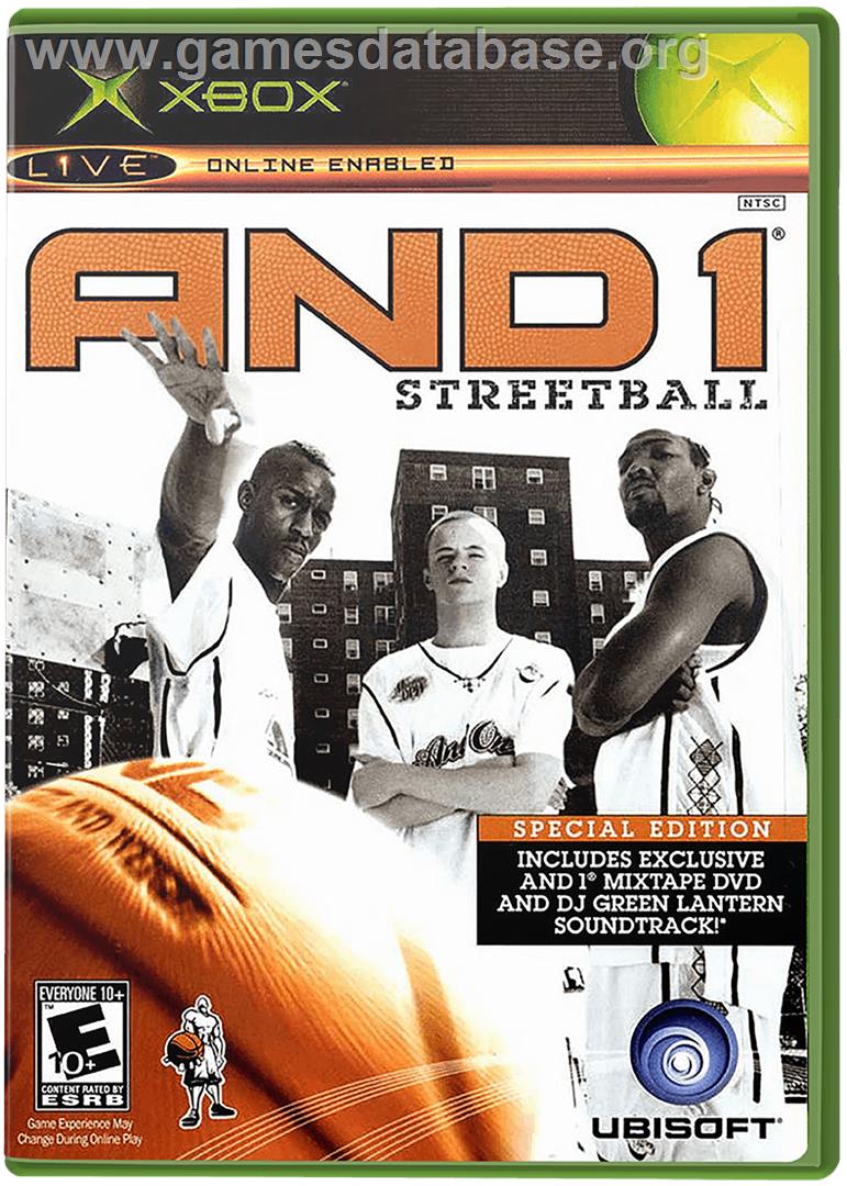 AND 1 Streetball - Microsoft Xbox - Artwork - Box