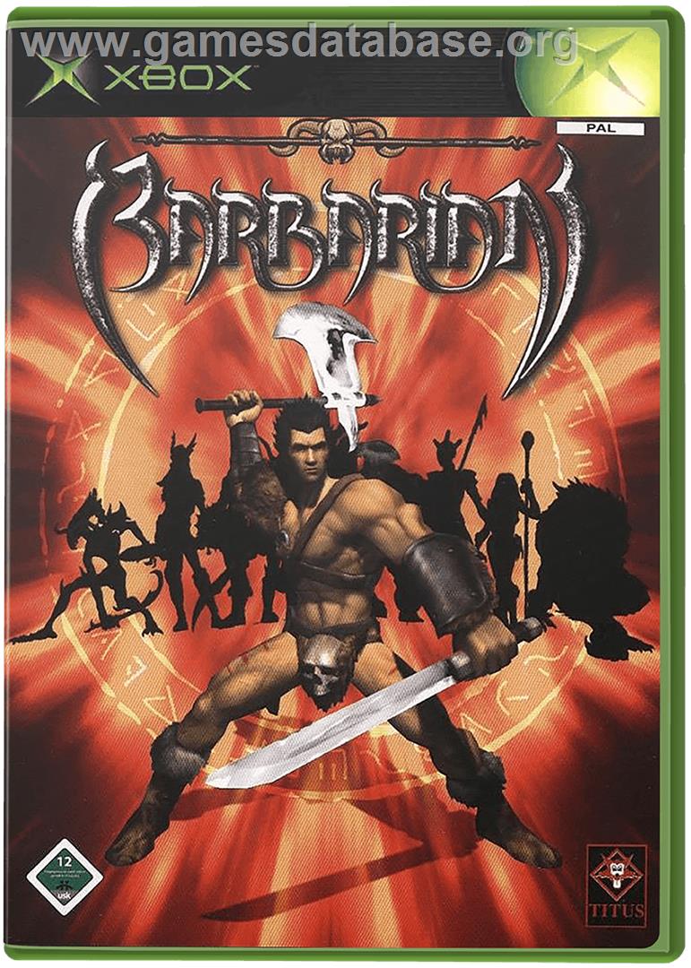 Barbarian - Microsoft Xbox - Artwork - Box