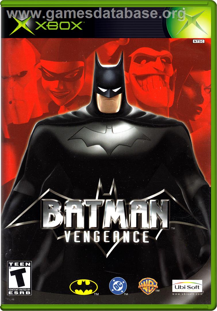 Batman - Vengeance - Microsoft Xbox - Artwork - Box