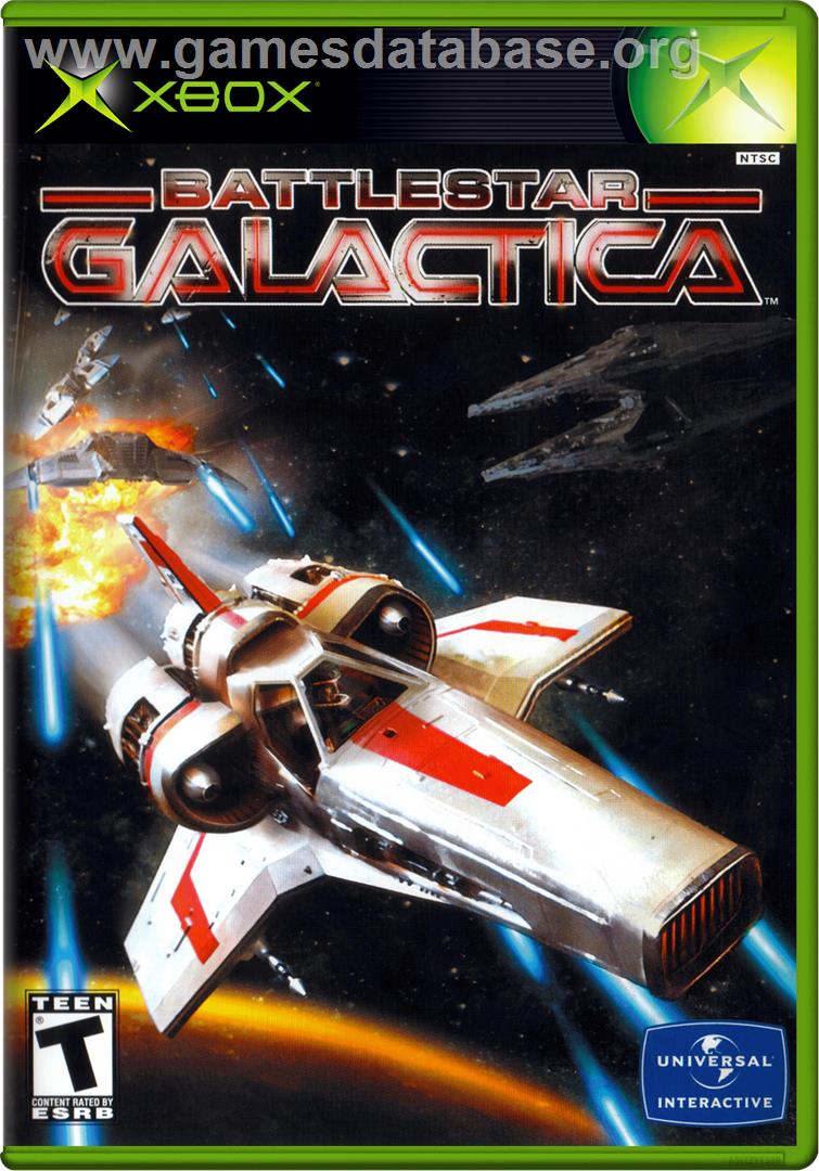 Battlestar Galactica - Microsoft Xbox - Artwork - Box