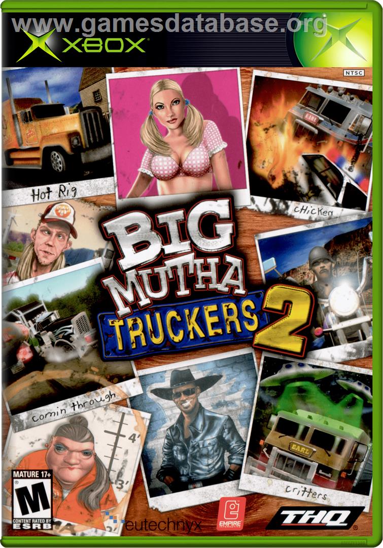 Big Mutha Truckers 2: Truck Me Harder - Microsoft Xbox - Artwork - Box