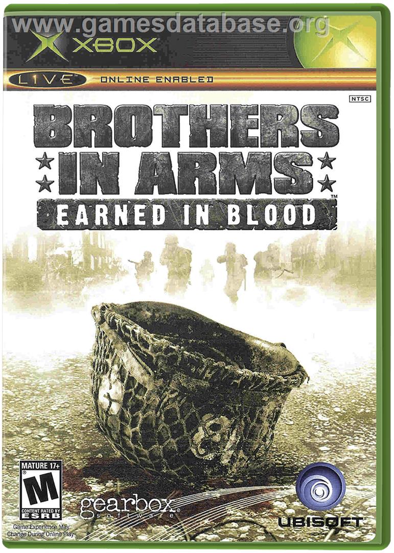 Brothers in Arms: Earned in Blood - Microsoft Xbox - Artwork - Box