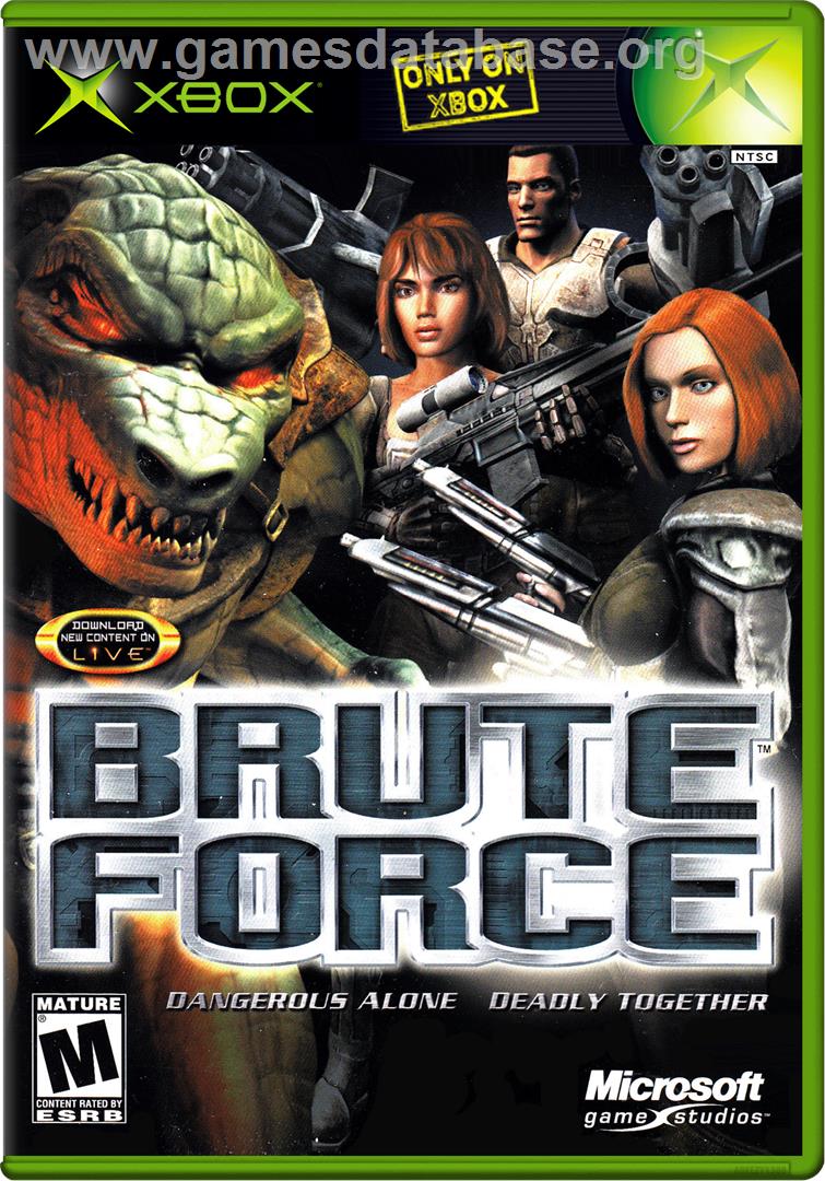 Brute Force - Microsoft Xbox - Artwork - Box