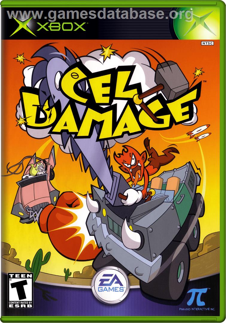 Cel Damage - Microsoft Xbox - Artwork - Box