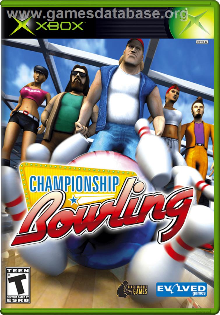Championship Bowling - Microsoft Xbox - Artwork - Box