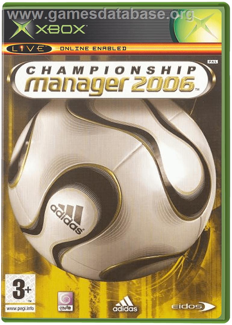 Championship Manager 2006 - Microsoft Xbox - Artwork - Box