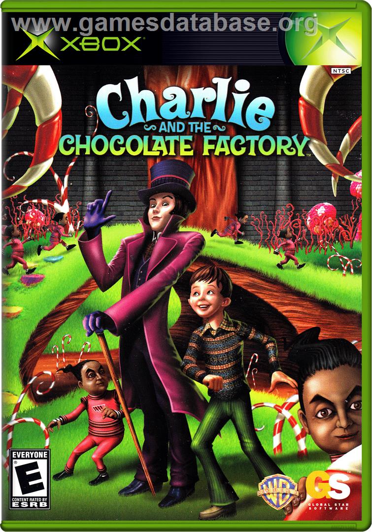 Charlie and the Chocolate Factory - Microsoft Xbox - Artwork - Box
