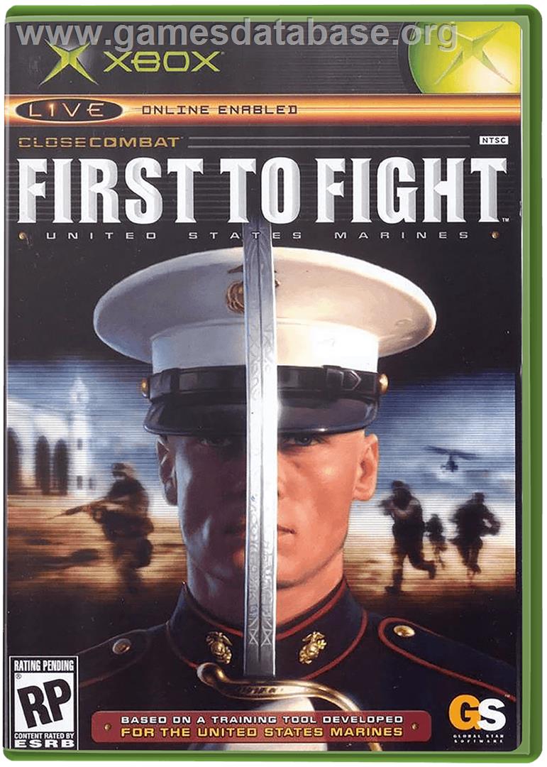Close Combat: First to Fight - Microsoft Xbox - Artwork - Box