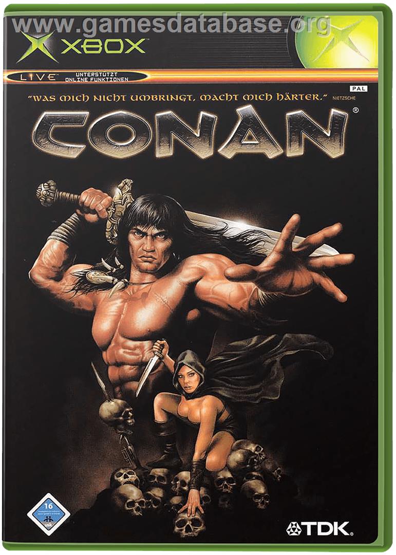 Conan - Microsoft Xbox - Artwork - Box