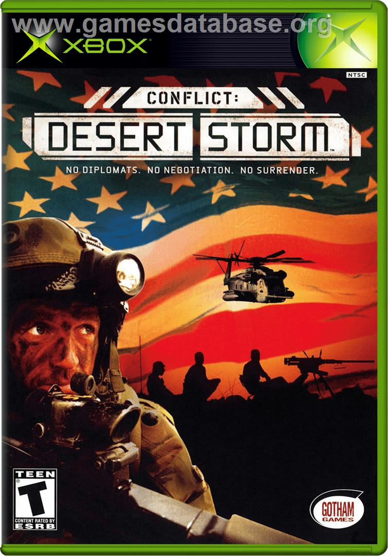Conflict: Desert Storm - Microsoft Xbox - Artwork - Box