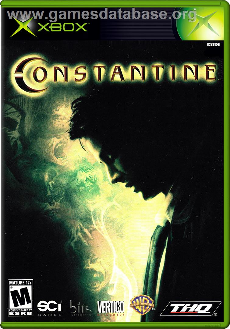 Constantine - Microsoft Xbox - Artwork - Box