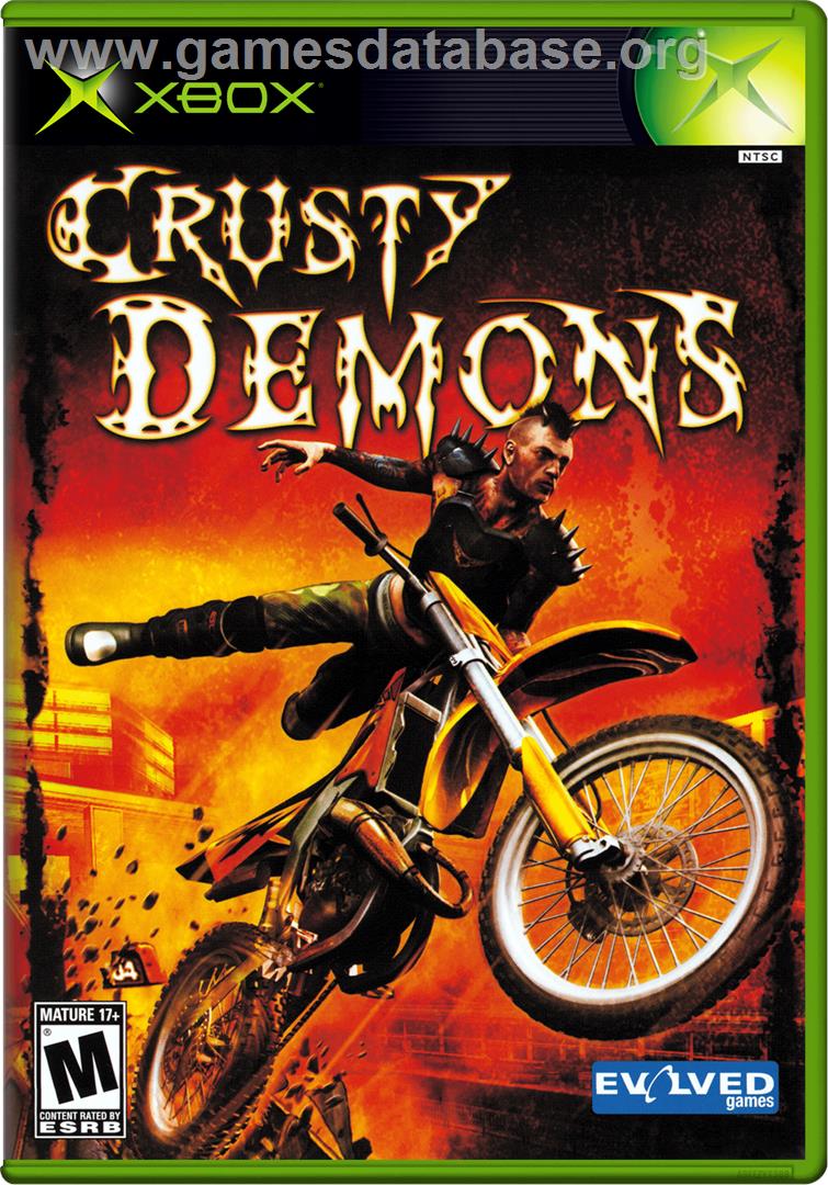 Crusty Demons - Microsoft Xbox - Artwork - Box