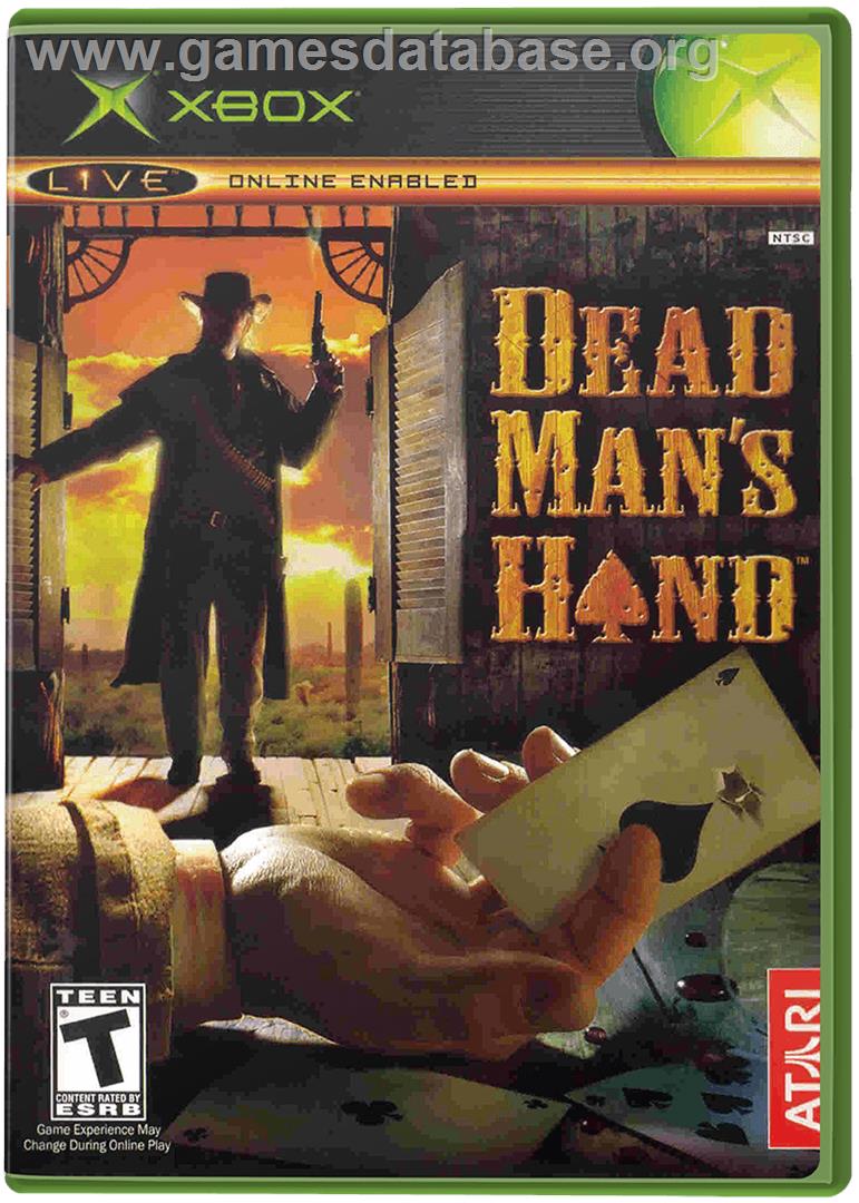 Dead Man's Hand - Microsoft Xbox - Artwork - Box