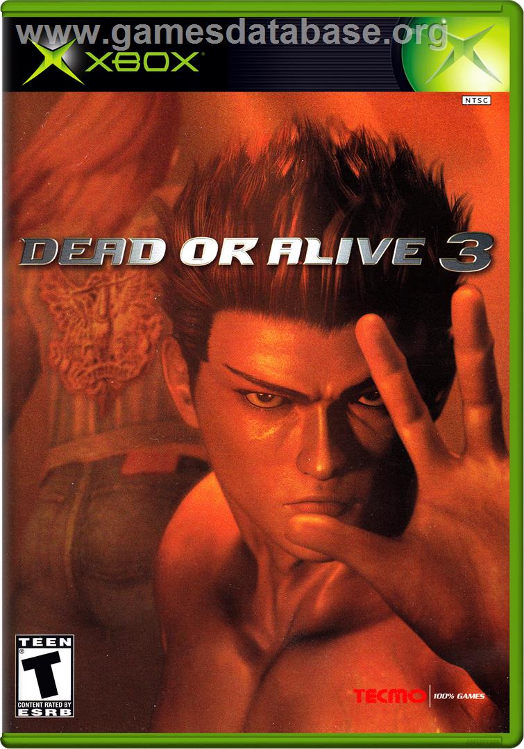 Dead Or Alive 3 - Microsoft Xbox - Artwork - Box
