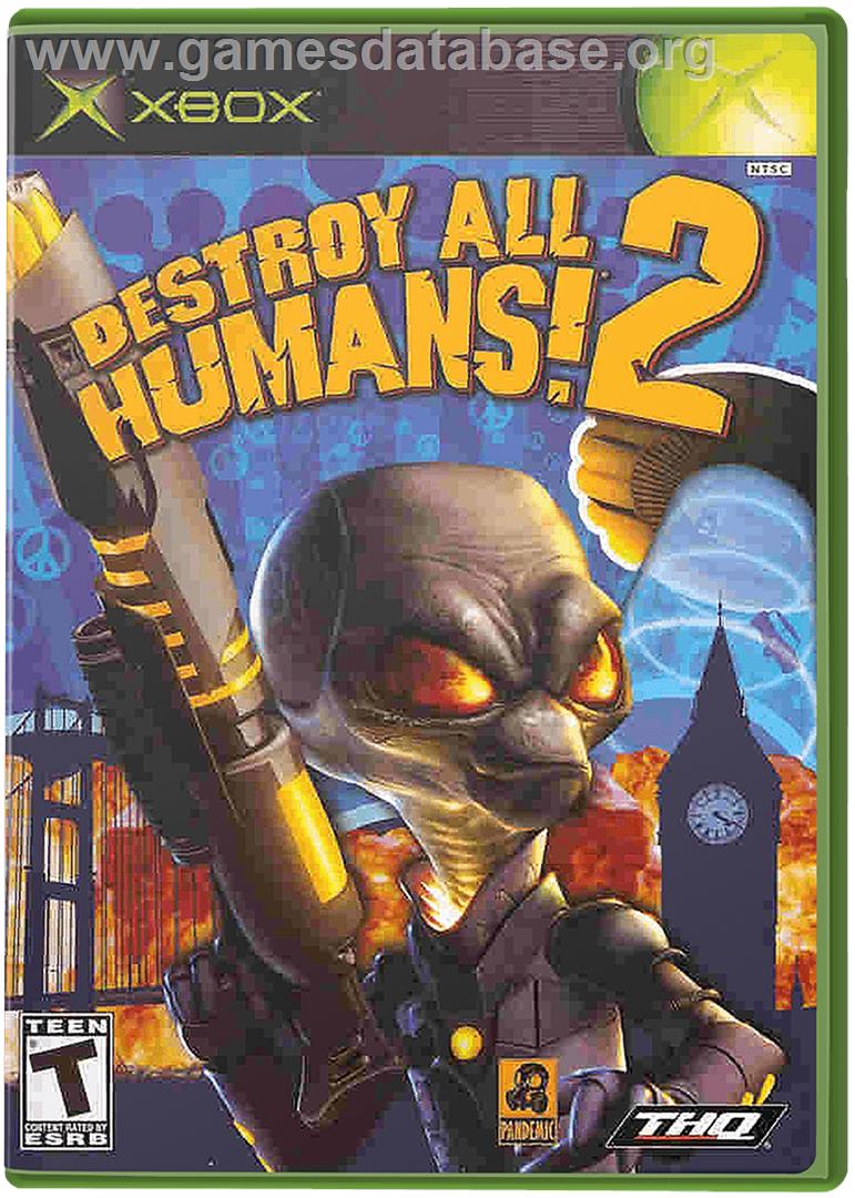 Destroy All Humans! 2 - Microsoft Xbox - Artwork - Box