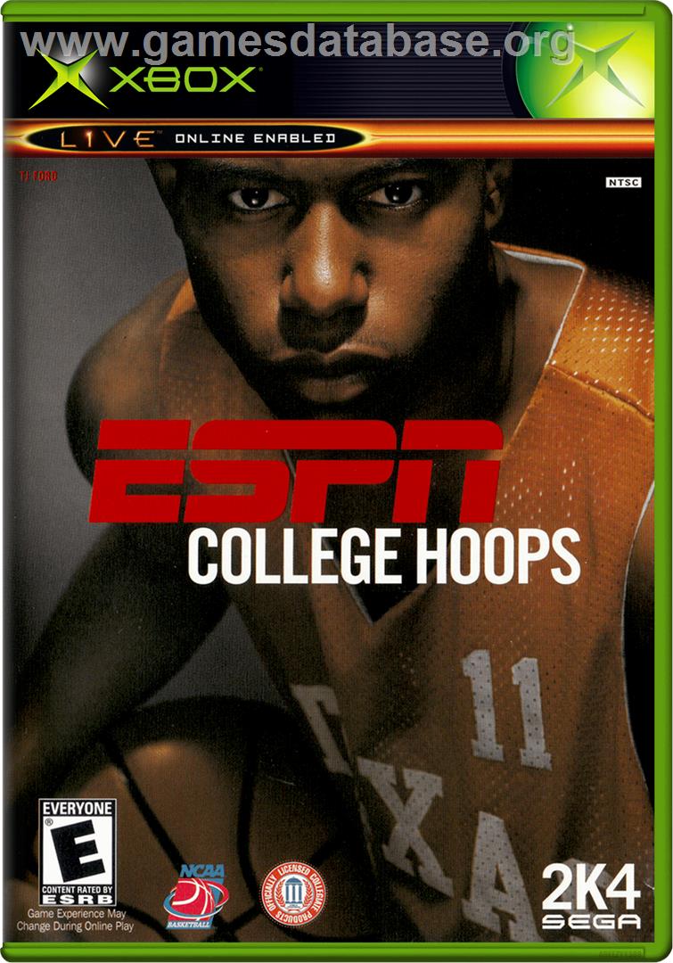 ESPN College Hoops - Microsoft Xbox - Artwork - Box