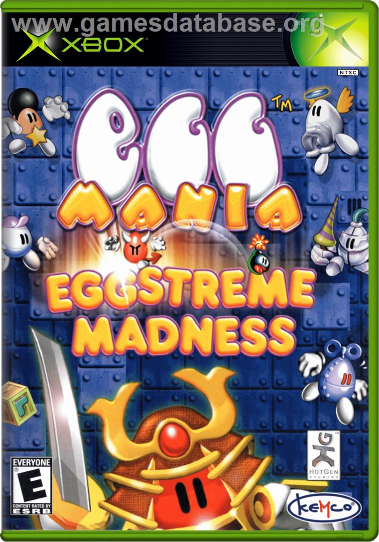 Eggo Mania - Microsoft Xbox - Artwork - Box
