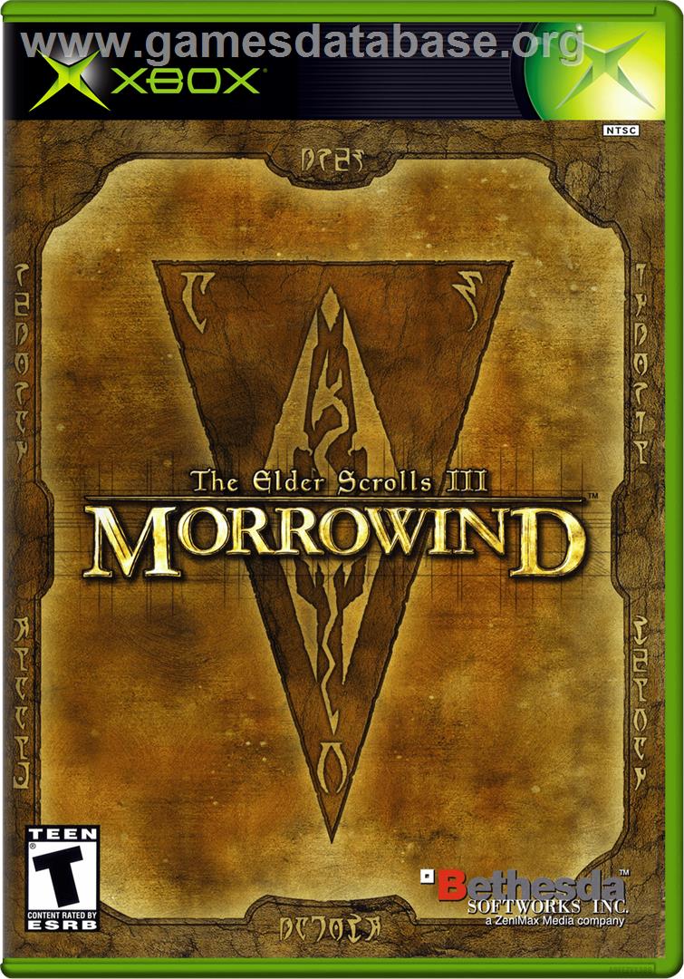 Elder Scrolls 3, The - Morrowind - Microsoft Xbox - Artwork - Box