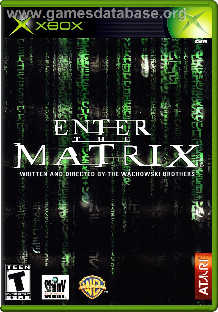 Enter the Matrix - Microsoft Xbox - Artwork - Box