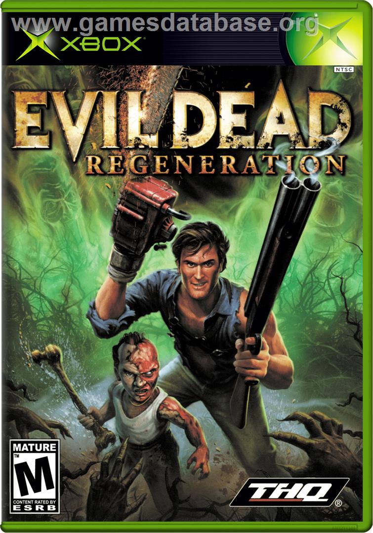 Evil Dead: Regeneration - Microsoft Xbox - Artwork - Box