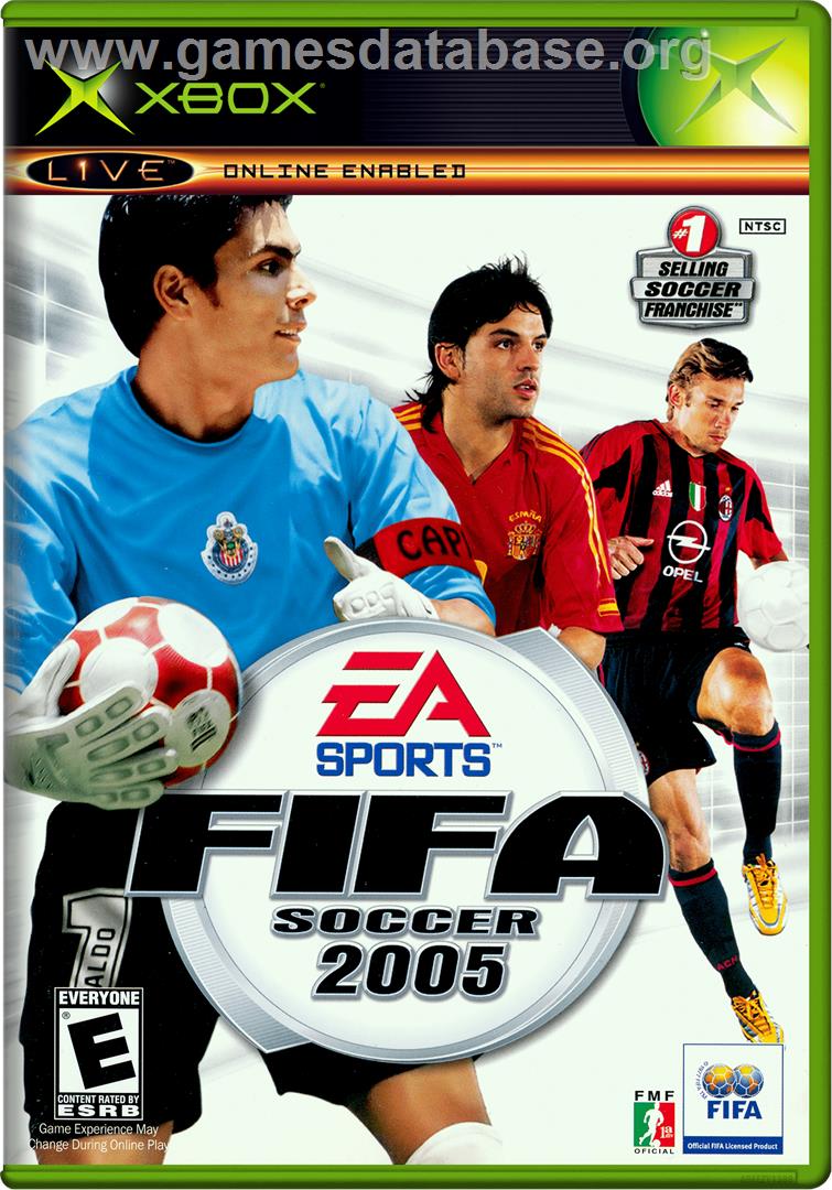FIFA Football 2005 - Microsoft Xbox - Artwork - Box