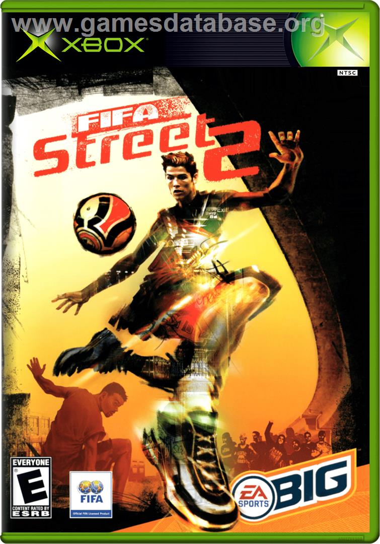 FIFA Street 2 - Microsoft Xbox - Artwork - Box