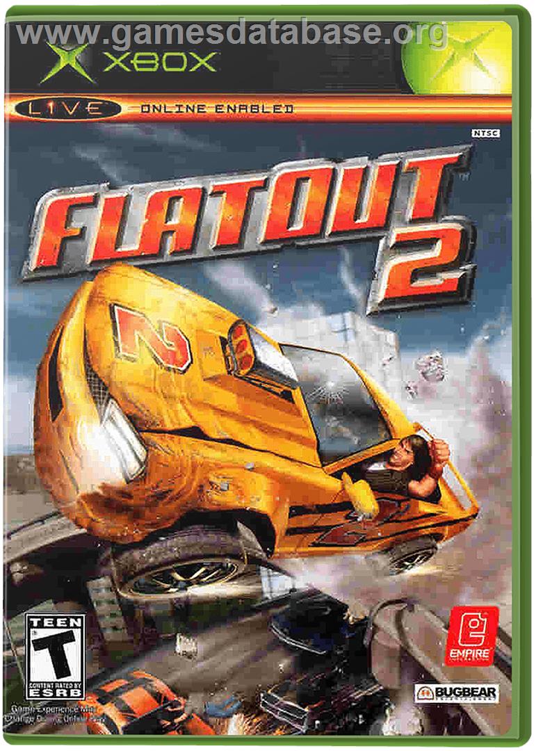 FlatOut 2 - Microsoft Xbox - Artwork - Box