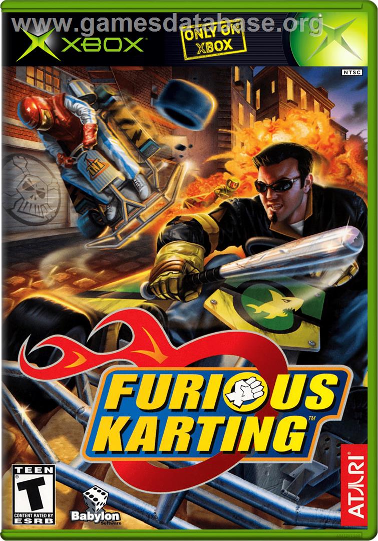 Furious Karting - Microsoft Xbox - Artwork - Box