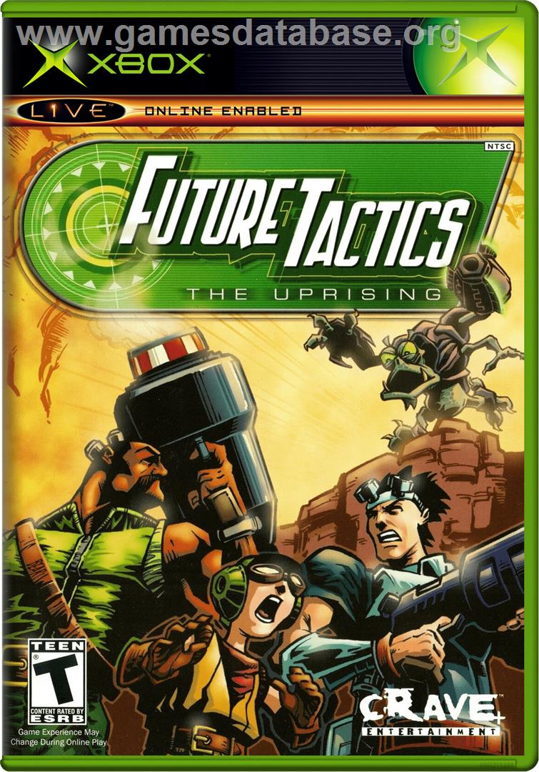 Future Tactics: The Uprising - Microsoft Xbox - Artwork - Box