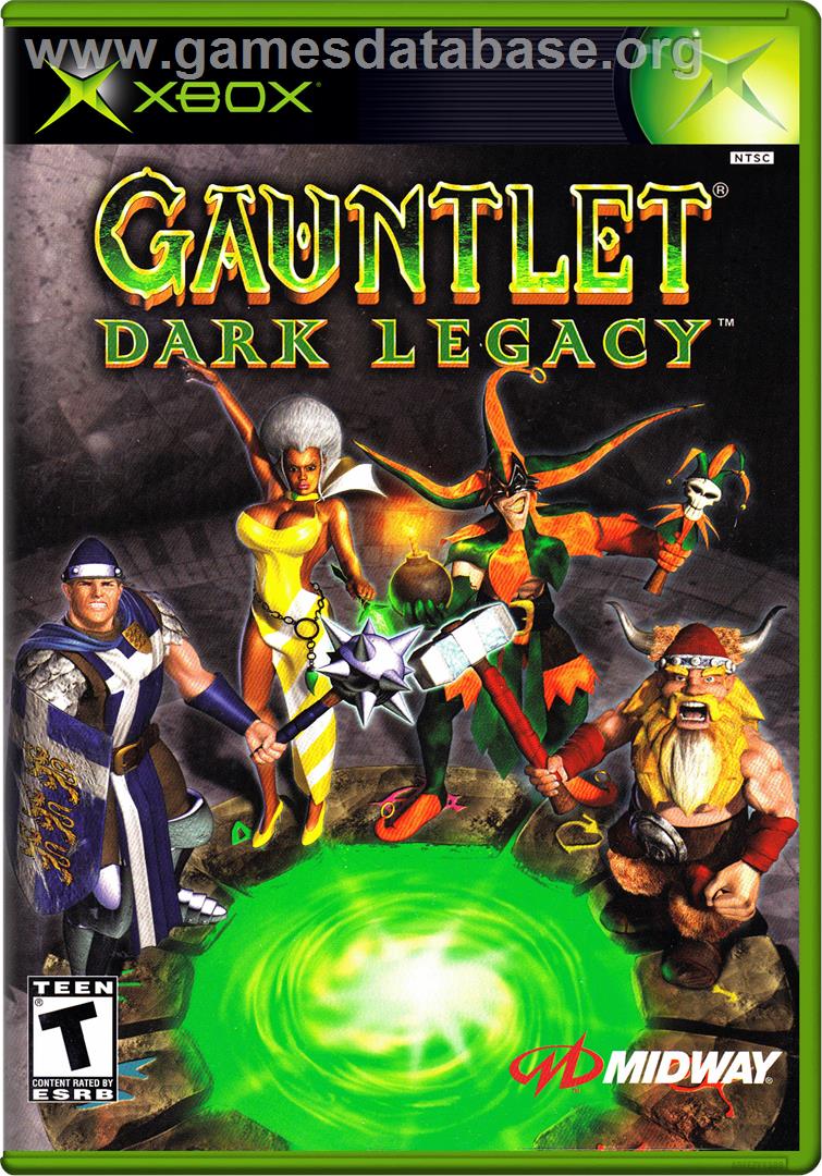 Gauntlet - Dark Legacy - Microsoft Xbox - Artwork - Box