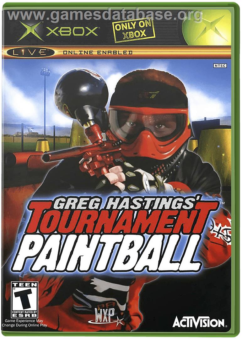Greg Hasting's Tournament Paintball - Microsoft Xbox - Artwork - Box