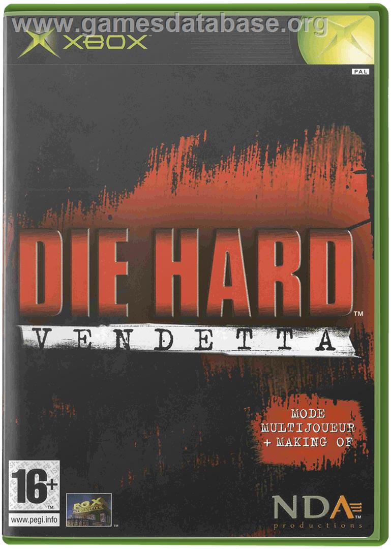 Hard - Vendetta, Die - Microsoft Xbox - Artwork - Box