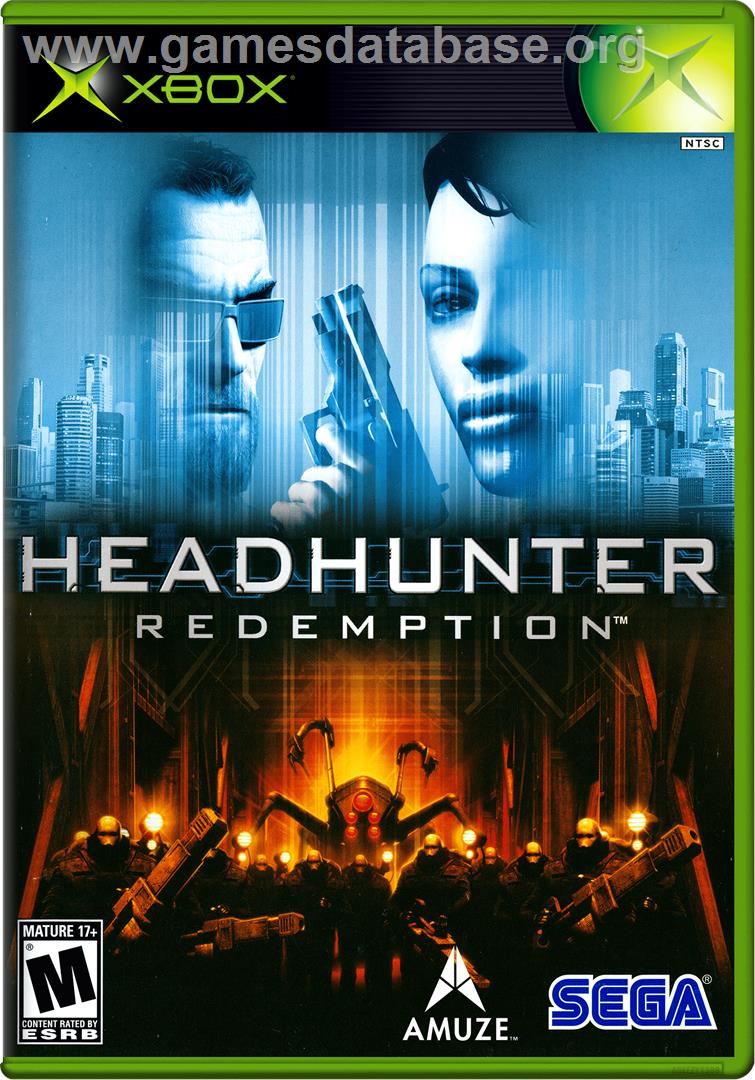 Headhunter: Redemption - Microsoft Xbox - Artwork - Box