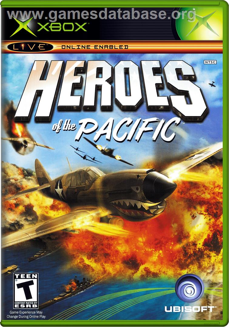 Heroes of the Pacific - Microsoft Xbox - Artwork - Box