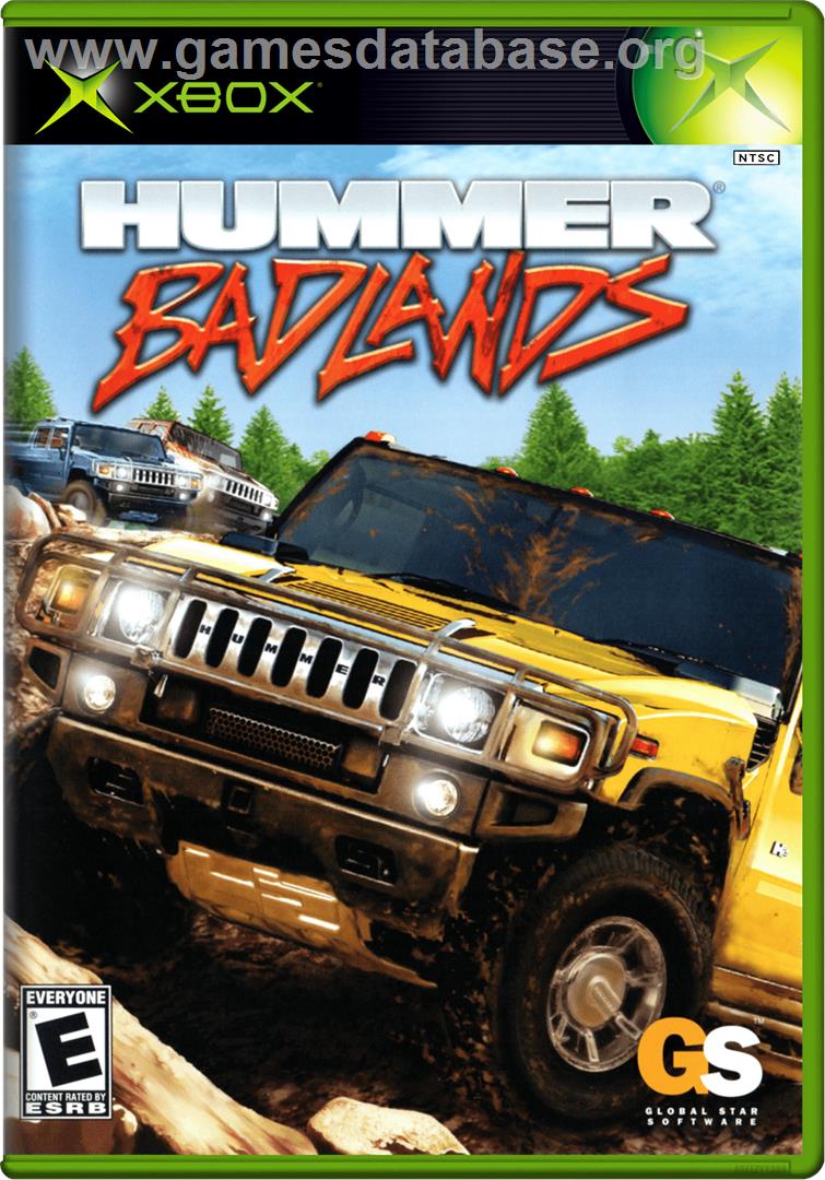 Hummer Badlands - Microsoft Xbox - Artwork - Box