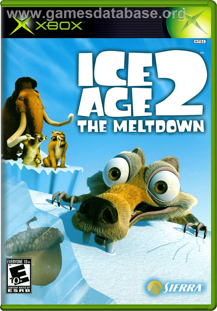 Ice Age 2: The Meltdown - Microsoft Xbox - Artwork - Box