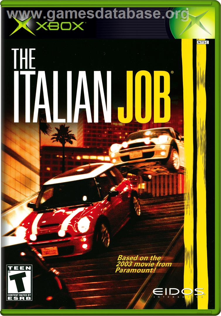 Italian Job, The - Microsoft Xbox - Artwork - Box